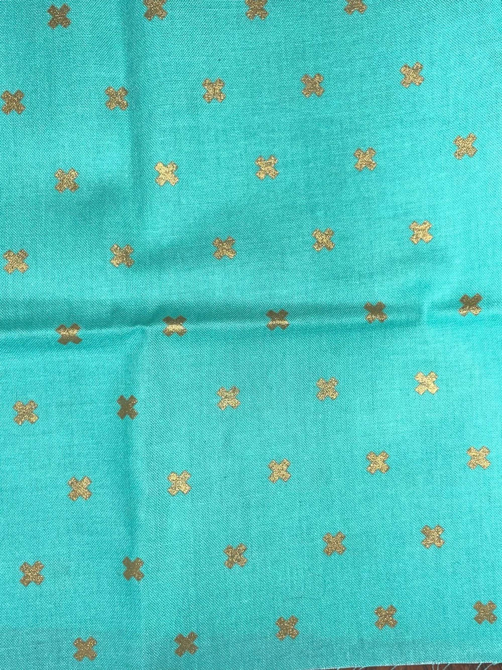 Quilters Cotton 10 Fat Quarters Teal ~ Green Crafts, Sewing, DIY Material - Picture 8 of 10